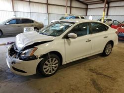 Salvage cars for sale from Copart Pennsburg, PA: 2015 Nissan Sentra S