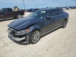 Salvage cars for sale from Copart Temple, TX: 2017 Genesis G80 Ultimate