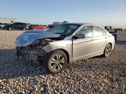 Salvage cars for sale at Temple, TX auction: 2014 Honda Accord LX