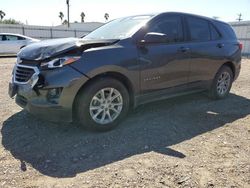 Salvage cars for sale at Mercedes, TX auction: 2019 Chevrolet Equinox LS