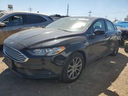 Salvage cars for sale at Chicago Heights, IL auction: 2017 Ford Fusion SE