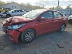 Salvage cars for sale at York Haven, PA auction: 2020 Hyundai Accent SE