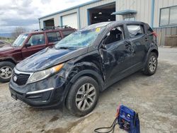 Salvage cars for sale from Copart Chambersburg, PA: 2014 KIA Sportage Base