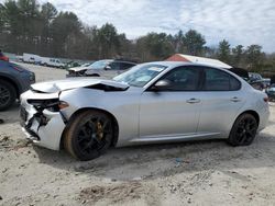 Vehiculos salvage en venta de Copart Mendon, MA: 2019 Alfa Romeo Giulia