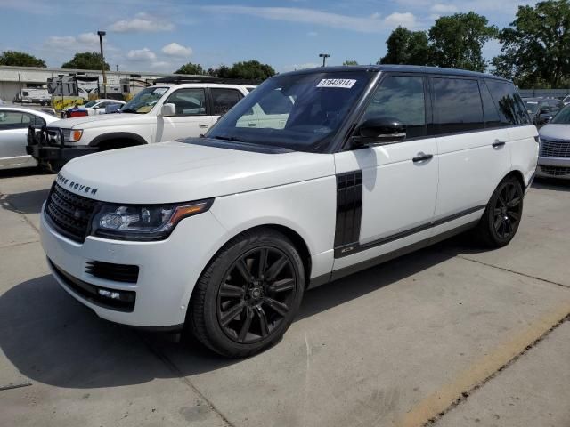 2017 Land Rover Range Rover Supercharged