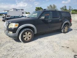 Salvage cars for sale from Copart Opa Locka, FL: 2010 Ford Explorer Sport Trac XLT