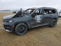 Jeep salvage cars for sale: 2021 Jeep Grand Cherokee L Summit