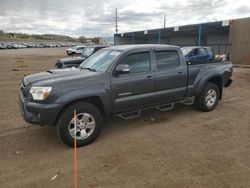 Salvage cars for sale from Copart Colorado Springs, CO: 2012 Toyota Tacoma Double Cab Long BED