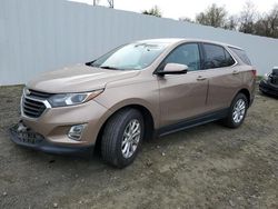 Salvage cars for sale at Windsor, NJ auction: 2018 Chevrolet Equinox LT