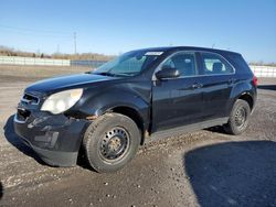 Salvage cars for sale from Copart Ontario Auction, ON: 2013 Chevrolet Equinox LS