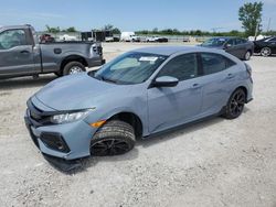 Honda salvage cars for sale: 2019 Honda Civic Sport