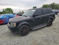 Land Rover salvage cars for sale: 2011 Land Rover Range Rover Sport SC