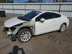 Salvage cars for sale from Copart West Mifflin, PA: 2012 Honda Civic LX