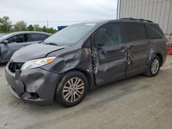 Salvage cars for sale at Lawrenceburg, KY auction: 2012 Toyota Sienna XLE