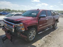 Salvage cars for sale at Cahokia Heights, IL auction: 2015 Chevrolet Silverado K1500 High Country