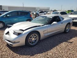 Salvage cars for sale from Copart Phoenix, AZ: 2002 Chevrolet Corvette