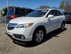 Salvage cars for sale at East Granby, CT auction: 2013 Acura RDX Technology