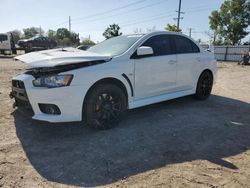 Mitsubishi EVO Vehiculos salvage en venta: 2013 Mitsubishi Lancer Evolution GSR