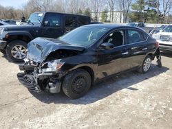 Salvage cars for sale at North Billerica, MA auction: 2019 Nissan Sentra S