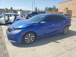 Honda salvage cars for sale: 2017 Honda Civic EX