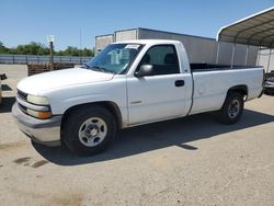 Salvage cars for sale at Fresno, CA auction: 2001 Chevrolet Silverado C1500