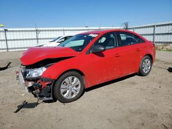 Chevrolet salvage cars for sale: 2015 Chevrolet Cruze LS