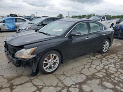 Salvage cars for sale at Indianapolis, IN auction: 2014 Nissan Maxima S