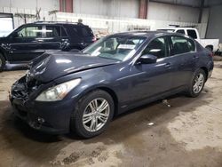 Vehiculos salvage en venta de Copart Elgin, IL: 2011 Infiniti G37