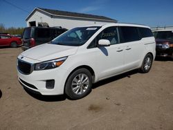 KIA Sedona lx salvage cars for sale: 2016 KIA Sedona LX