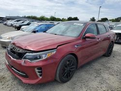 Salvage cars for sale at Sacramento, CA auction: 2016 KIA Optima SX