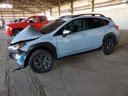 Subaru salvage cars for sale: 2023 Subaru Crosstrek Sport