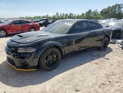 Salvage cars for sale from Copart Houston, TX: 2021 Dodge Charger SRT Hellcat