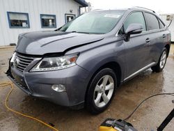 Salvage cars for sale at Pekin, IL auction: 2015 Lexus RX 350 Base