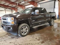 Salvage cars for sale at Lansing, MI auction: 2019 Chevrolet Silverado K2500 High Country