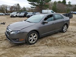 Salvage cars for sale from Copart North Billerica, MA: 2012 Ford Fusion SE