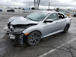 Salvage vehicles for parts for sale at auction: 2019 Honda Civic Sport