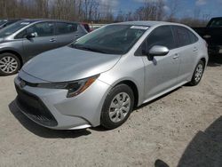 Salvage cars for sale at Leroy, NY auction: 2020 Toyota Corolla LE