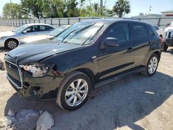 Salvage cars for sale at Riverview, FL auction: 2013 Mitsubishi Outlander Sport ES