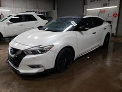 Salvage cars for sale from Copart Elgin, IL: 2016 Nissan Maxima 3.5S
