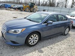 Salvage cars for sale from Copart Franklin, WI: 2017 Subaru Legacy 2.5I Premium