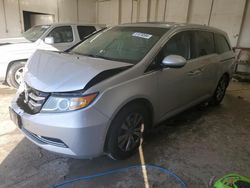 Salvage cars for sale from Copart Madisonville, TN: 2014 Honda Odyssey EXL
