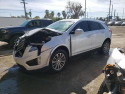 Salvage cars for sale at Riverview, FL auction: 2017 Cadillac XT5 Luxury