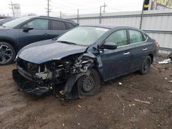 Salvage cars for sale from Copart Chicago Heights, IL: 2013 Nissan Sentra S