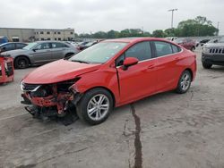 Vehiculos salvage en venta de Copart Wilmer, TX: 2016 Chevrolet Cruze LT