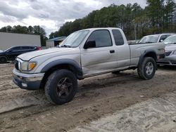 Salvage cars for sale at Seaford, DE auction: 2003 Toyota Tacoma Xtracab
