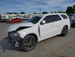 Vehiculos salvage en venta de Copart Sacramento, CA: 2014 Dodge Durango SXT