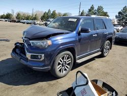 Salvage cars for sale at Denver, CO auction: 2017 Toyota 4runner SR5/SR5 Premium