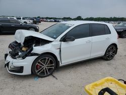 Salvage cars for sale at San Antonio, TX auction: 2017 Volkswagen GTI S/SE