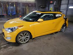 Salvage cars for sale at Angola, NY auction: 2013 Hyundai Veloster