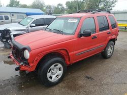 Salvage cars for sale at Wichita, KS auction: 2003 Jeep Liberty Sport